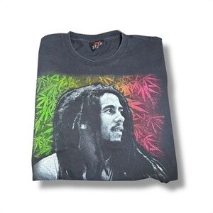 Zion Rootswear Bob Marley 2009 Allover Graphic Tshirt Size 2X - "Joey"